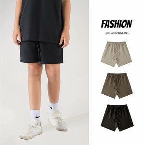 Pantalones Cortos Bermuda Casuales de Verano para Hombre, Estilo Americano, Transpirables, de Felpa Tejida, Ecológicos, de Secado Rápido, con Elástico en la Cintura de 5 Puntos - Product Image 3
