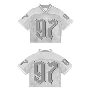 Wholesale 2026 New Arrival Customized American Football Jersey OEM ODM Hot Sales Quick Dry High Quality Regular Fit Short Adults - Product Image 2