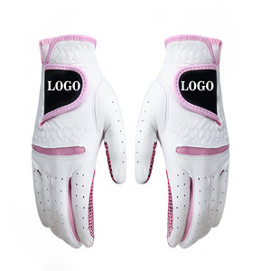 Gants de golf pour gauchers de haute qualité en gros avec emballage personnalisé en cuir PU coloré pour une meilleure adhérence à votre club - Product Image 4