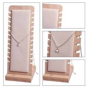 แผ่นโชว์สร้อยคอ ที่แขวนจัดเก็บสร้อยคอยาว สำหรับเก็บเครื่องประดับ - Product Image 2