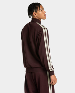 New Trendy Design Custom Merlot <b>Zip</b> Jacket & <b>Trouser</b> With Stripes 2 Pieces Men's Tracksuit Breathable Streetwear Men Sweatsuits - Product Image 4