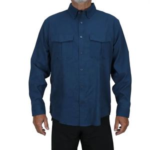Chemise de pêche pour hommes UPF 50 + Polyester Quick Dry Outdoor Light Fabric Fish shirt - Product Image 1
