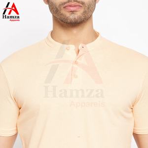 High Quality Men's 100% Cotton Breathable Neck T-Shirt for Men Casual Fitness Short Sleeve <b>Round</b> Plain Tee for Workout Wear - Product Image 6