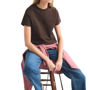 T-shirt court personnalisé pour femme, manches courtes, col rond, en coton, coupe classique, décontracté, pour l'été, imprimé éco-responsable, fournisseur OEM ODM - Product Image 3