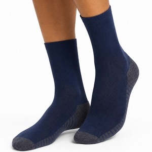 <b>Men</b> Premium Athletic Crew <b>Socks</b> Comfortable Daily Breathable Design Soft Cushioning Durable Construction Flexible Stretch - Product Image 1