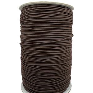 No.21 dark brown 1.2mm 288 yards <b>Braided</b> <b>Cord</b> Elastic 100% Nylon High Tenacity Eco-Friendly Bungee Rope for Home Textile - Product Image 2