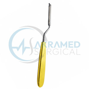 Couteau à baïonnette pivotant Ballenger Premium 19 cm en acier inoxydable avec manche doré, certifié CE, instrument chirurgical pour rhinoplastie ORL - Product Image 3