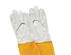Gants d'apiculture personnalisés de haute qualité à manches longues en peau de mouton, protection BG03, usage général, sans poudre, sans silicone, taille XL - Product Image 2