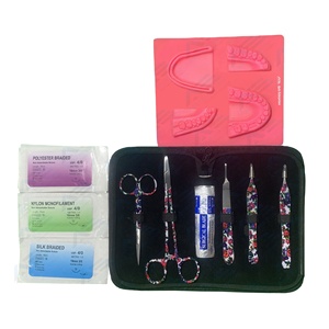 Entrenamiento Médico Veterinario El mejor kit de ejercicio ortopédico quirúrgico Juego de sutura de Cirugía de acero inoxidable Kit de sutura Instrumentos médicos - Product Image 1