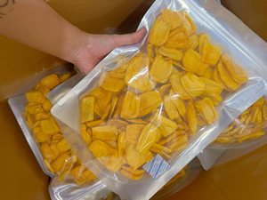 Vietnam Factory Dried Jackfruit Slices Tropical Fruit Snack Ingredient for Baking Retail Use 500g Packing Supply - Product Image 3