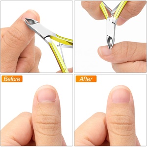 Nail Tech Tools Stainless Steel Cuticle Nipper Chrome plate Manicure Salon Cuticle Nippers - Product Image 4