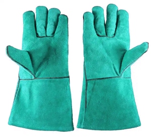 Guantes de Soldadura de Piel de Vacuno de Primera Calidad, Resistentes al Calor y a las Chispas, para Protección de Manos - Product Image 2