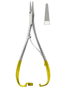 Portaagujas Dentales Manuales Ergonómicos MATHIEU, Pinzas Quirúrgicas de Acero Inoxidable Alemán de Primera Calidad, Clase I, Autoclavables, Certificación CE - Product Image 4