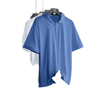 เสื้อโปโลผู้ชาย Pro Club ลดราคาพิเศษ ขายส่ง สำหรับฤดูร้อน ผ้าฝ้าย 100% กันยับ แขนสั้น โลโก้ด้านหน้า - Product Image 4