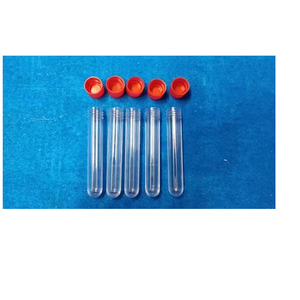 Tubo de ensayo de vidrio transparente desechable de un solo uso para investigación de laboratorio, diagnóstico, recolección de muestras, análisis, vidrio de laboratorio. - Product Image 1