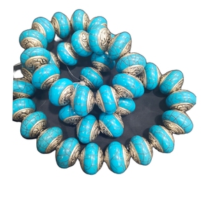 Cuentas de Joyería de Ámbar - Diferentes Formas y Tamaños, Diseño Tibetano para Collares y Pulseras - Product Image 3