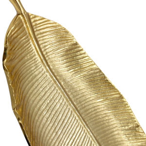 Vajilla Moderna de Aluminio Fundido en Color Níquel Dorado Brillante, Plato de Mesa con Forma Clásica, Bandeja y Plato para Decoración del Hogar - Product Image 2