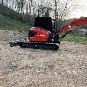 รถขุดขนาดเล็ก Kubota U48 5 ตัน รุ่น Heavy Duty แบบ Zero Tail Swing เครื่องยนต์ดีเซล 4.8 ตัน 40.4 แรงม้า เครื่องจักรขนาดกะทัดรัดพร้อมระบบไฮดรอลิกที่แข็งแกร่ง - Product Image 1