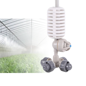 หัวฉีดพ่นละอองพลาสติกแบบ 4 ทาง สำหรับพ่นหมอกในโรงเรือนเพื่อระบายความร้อน และเพิ่มความชื้นในฟาร์มสัตว์ปีก - Product Image 3