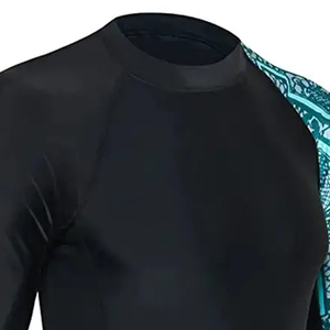 Rash Guard Men Flexible Comfort Fit Soft Fabric Lightweight Active Lifestyle Rash Guard - Product Image 3