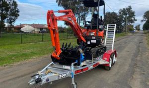 รถขุดตีนตะขาบ Kubota U17-3 – น้ำหนักรถขุด: 3,700 ปอนด์, กำลังเครื่องยนต์ 16.1 แรงม้า - Product Image 6