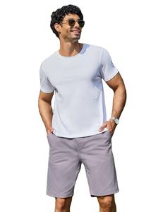 Pantalones Cortos Bermuda Deportivos para Hombre, Elásticos, Casuales, Resistentes al Viento, de Secado Rápido, Tela de Algodón Suave y Transpirable, para Gimnasio, Entrenamiento y Running - Product Image 1