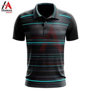 Elegante Rayas Negras para Camisas Hechas de 200 Gramos de Poliéster Suave - Cuello de Punto con Estampado Transpirable Colores Personalizables - Product Image 4