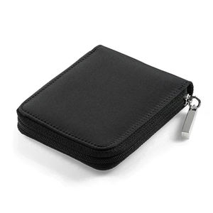 Vente flash : Étui en nylon noir pour 4 instruments de manucure |   Porte-outils de protection compact |   Organisateur d'accessoires de toilettage 10 x 8 cm - Product Image 1
