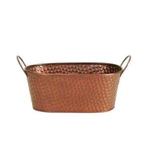 Copper Plated Hammered Design Beverage Tub Wine Chiller And <b>Bucket</b> Elegant Party Ice <b>Bucket</b> And Tub for <b>Champagnes</b> and Wines - Product Image 1