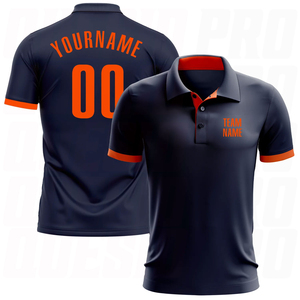 Polo de golf haute performance personnalisé, tissu extensible respirant avec une coupe confortable pour les sports d'équipe et les occasions décontractées - Product Image 2