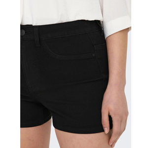 Shorts en jean droits taille mi-haute noirs pour femme, respirants, séchage rapide, sexy, décontractés, streetwear, été, haute qualité - Product Image 6