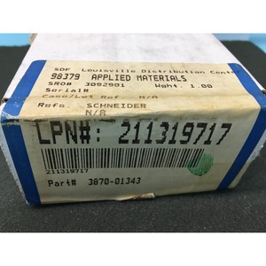Válvula Dosificadora AMAT 3870-01343 3/8 Recta BRS - Equipo y Piezas de Semiconductores de Confianza de Global Legacy - Product Image 1