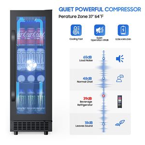 Mini Frigorifero per Bevande da 2 Piedi Cubici, Refrigeratore per Vino e Bevande da 60 Lattine - Product Image 5