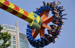 Gran Columpio de Metal para exteriores, <span class=keywords><strong>martillo</strong></span> de péndulo, Paseo de fibra de vidrio, entretenimiento, juegos de parque de atracciones, atracciones de feria divertidas a la venta - Product Image 4