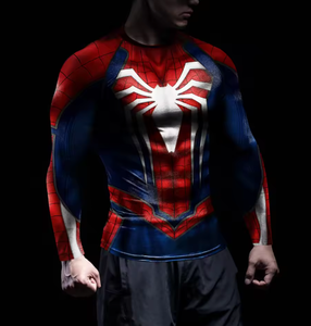 Camiseta transpirable para hombre, ropa de entrenamiento atlético de compresión de manga larga para MMA, BJJ, boxeo, gimnasio, fitness - Product Image 2