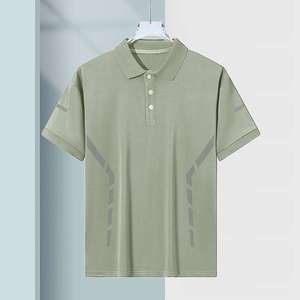 เสื้อโปโลคอปกแบบพับได้สำหรับผู้ชาย รุ่นใหม่มาแรงปี 2026 สีสันปรับแต่งได้ สไตล์สตรีทแวร์ฤดูร้อน แขนสั้น - Product Image 3