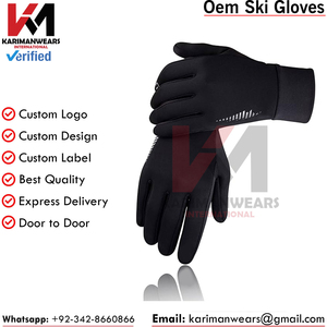 Guantes de Esquí Directo de Fábrica con Material Impermeable, Forro Térmico y Función Táctil, Proveedor OEM - Product Image 2