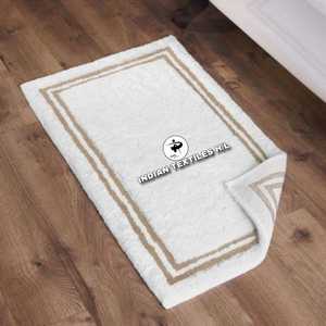 Alfombras de Baño Personalizadas Únicas de Secado Rápido, Alfombras de Baño de Diseño en Algodón con Técnicas de Fabricación a Máquina para Baños por INDIAN TEXTILES H/L - Product Image 1