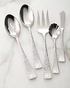 Ensemble de couverts de cuisine haut de gamme en acier inoxydable, durables, pour le service - Product Image 4