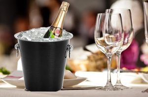 Luxury ice bucket <b>wine</b> chiller champagne chiller party bucket drink cooler bar ware premium bar ware tabletop cooler - Product Image 5