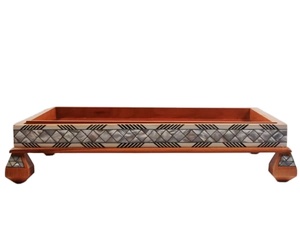 ถาดผลไม้แห้งลูกกวาดดีไซน์แบบอาหรับฝังมุกหรูหราสำหรับการโฮสต์รอมฎอนของขวัญวันอีดการตกแต่งบ้านที่หรูหรา - Product Image 5