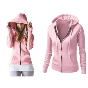 Sudadera con Capucha para Mujer, Talla Grande, Personalizada con Logotipo en Relieve, 480 g/m², Polar Grueso, Invierno, Bordado Frontal, Doble Capa - Product Image 1