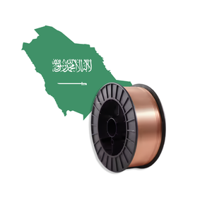 ลวดเชื่อม MIG เคลือบทองแดง (AWS A5.18 ER70S-6) สำหรับตลาดซาอุดีอาระเบีย (KSA): รองรับ OEM ODM บรรจุแบบม้วน ขนาด 0.8-1.6 มม. - Product Image 1
