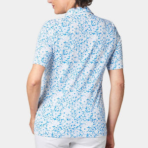 Chemises polo pour femmes en sublimation pour la vente en ligne, nouvelle mode 2025, chemise polo à manches courtes pour femmes en sublimation avec logo personnalisé - Product Image 2