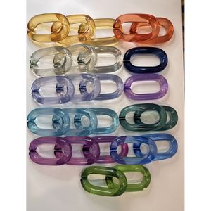 Modern Home <b>Decor</b> Factory Direct Custom Acrylic Chain Link Sculpture Coffee Table Bookshelf Accent Artistic Design Wholesale - Product Image 1