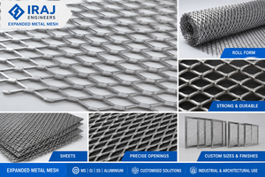 Paneles de Protección de Malla Metálica Expandida MS de Aluminio Laminado en Frío de Grado Industrial, Rejilla para Sistema de Refrigeración IRAJ - Product Image 5