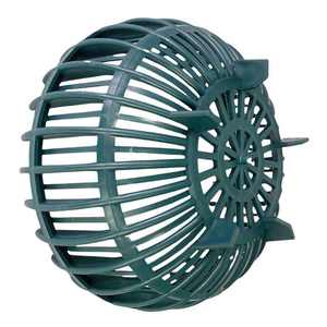 กระถางดอกไม้พลาสติก PP สีดำทรงกลม ขนาด 300x165 รุ่น GL-B30 ยี่ห้อ Folin ไม่เคลือบผิว ผลิตในเวียดนาม สไตล์เอเชียเซน คุณภาพส่งออก - Product Image 6