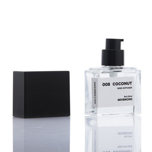 Mỹ phẩm chai thủy tinh bán buôn sang trọng rỗng vuông 25ml chăm sóc da chai nước hoa thủy tinh mỹ phẩm Lotion bơm chai - Product Image 3