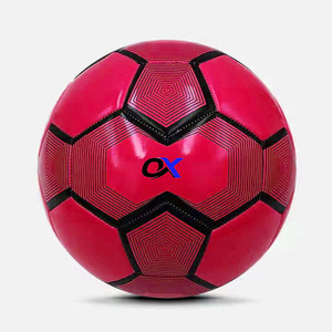 บริการ OEM ของอ็อกซ์วา อินดัสทรีส์ ลูกฟุตบอลใหม่ คุณภาพสูง พร้อมยางในที่เก็บลมได้ดี สำหรับการฝึกซ้อม ราคาขายส่งจากโรงงาน - Product Image 4