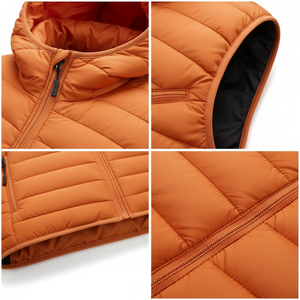 High Quality OEM Custom Lightweight <b>Warm</b> Winter Zipper Sleeveless Puffer <b>Jacket</b> Custom Size Mens Sleeveless Puffer <b>Jacket</b> OEM - Product Image 5